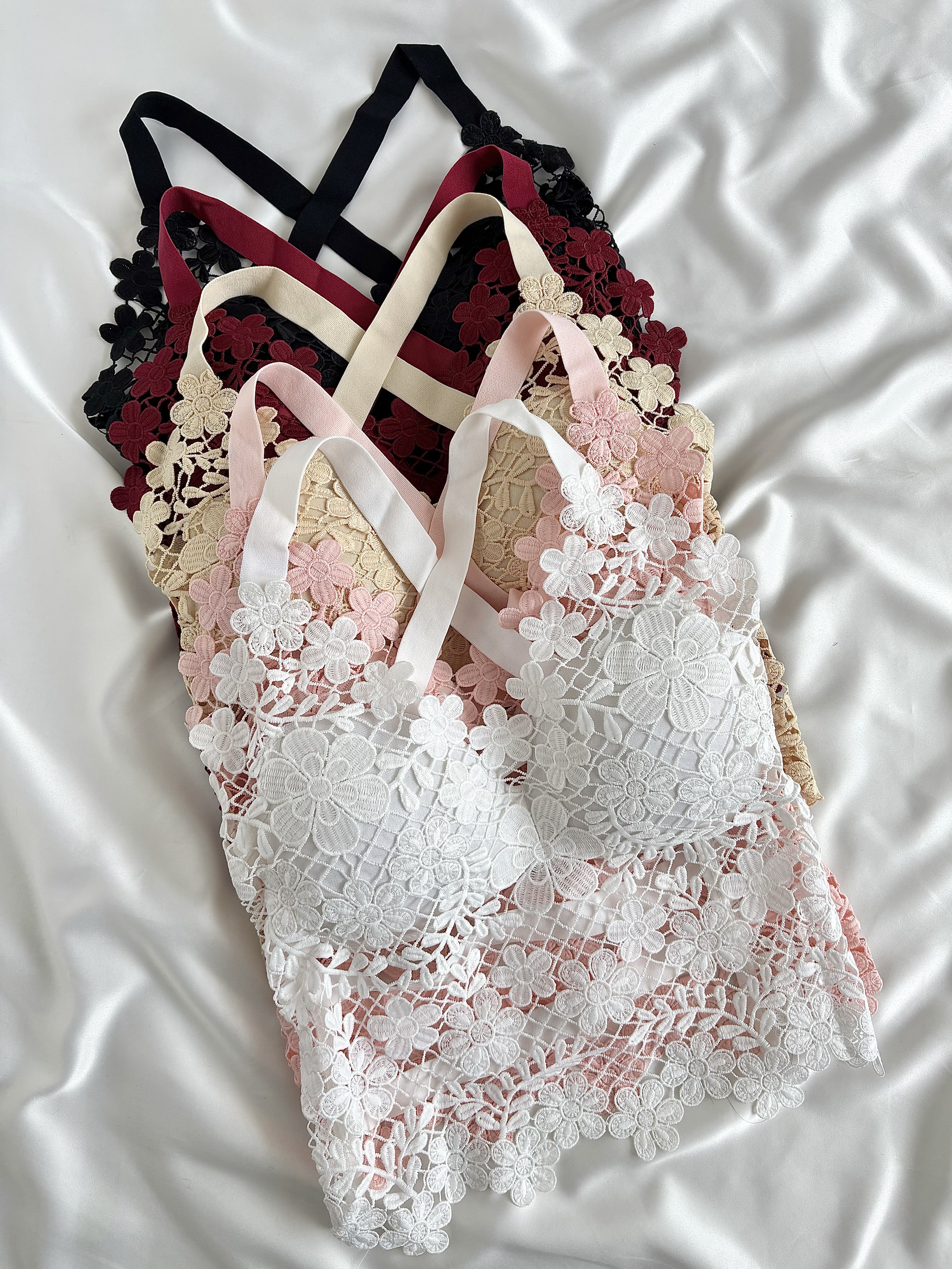 کراپ تاپ دانتل کاپدار کد۷۳۸۵