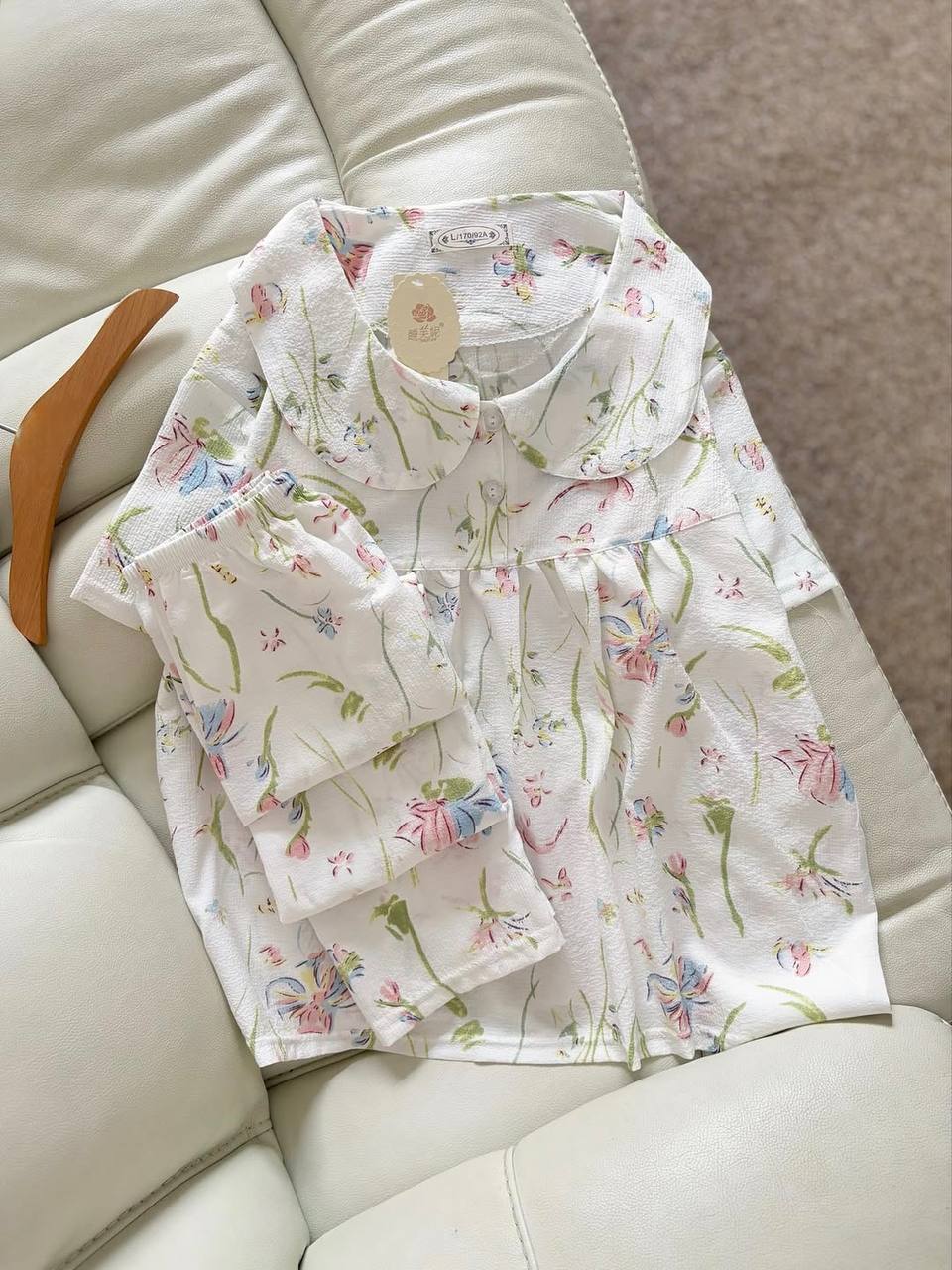 بلوز شلوار راحتی زنانه کد۷۵11