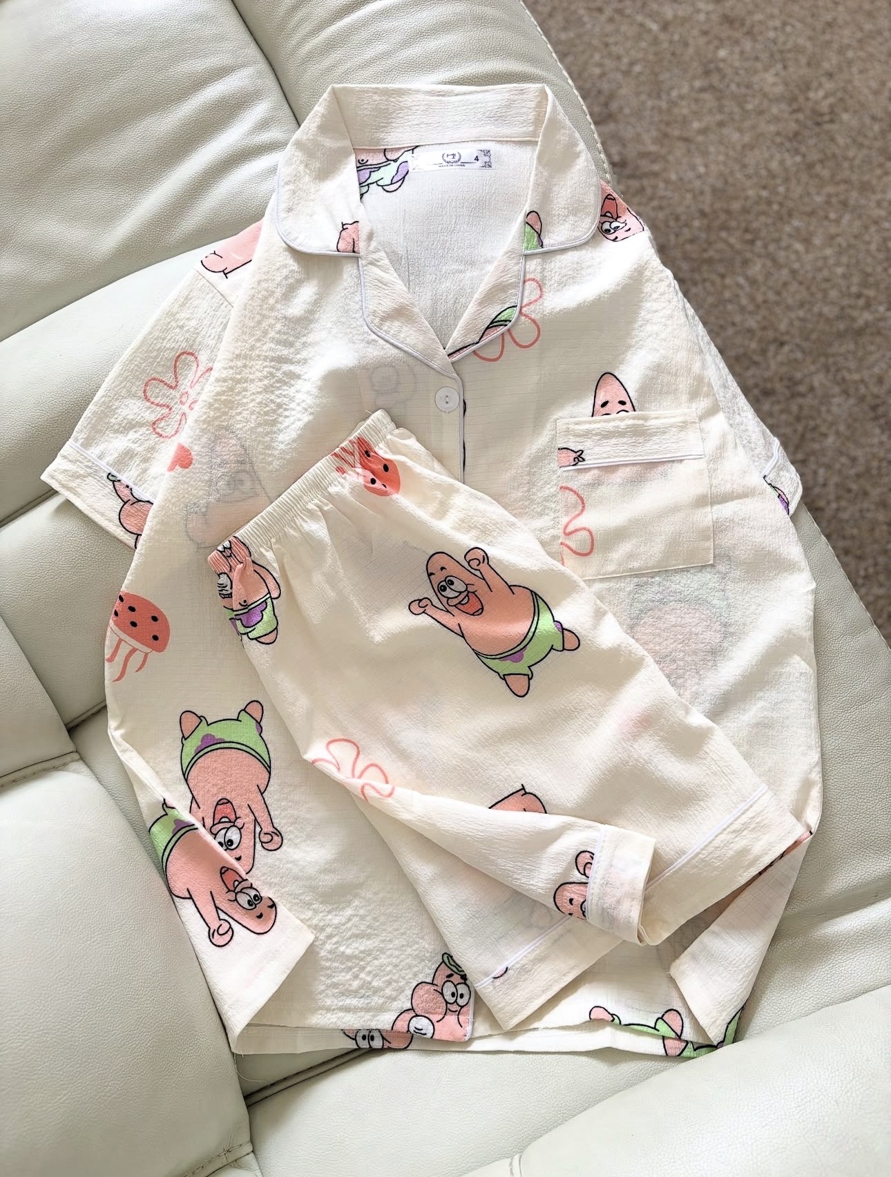 پیراهن شلوارک موسلین کد۷۳۹۷