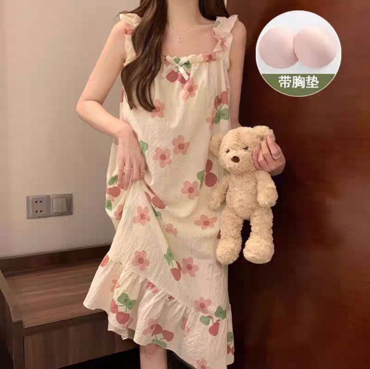 پیراهن کاپدار وارداتی کد۷۶22