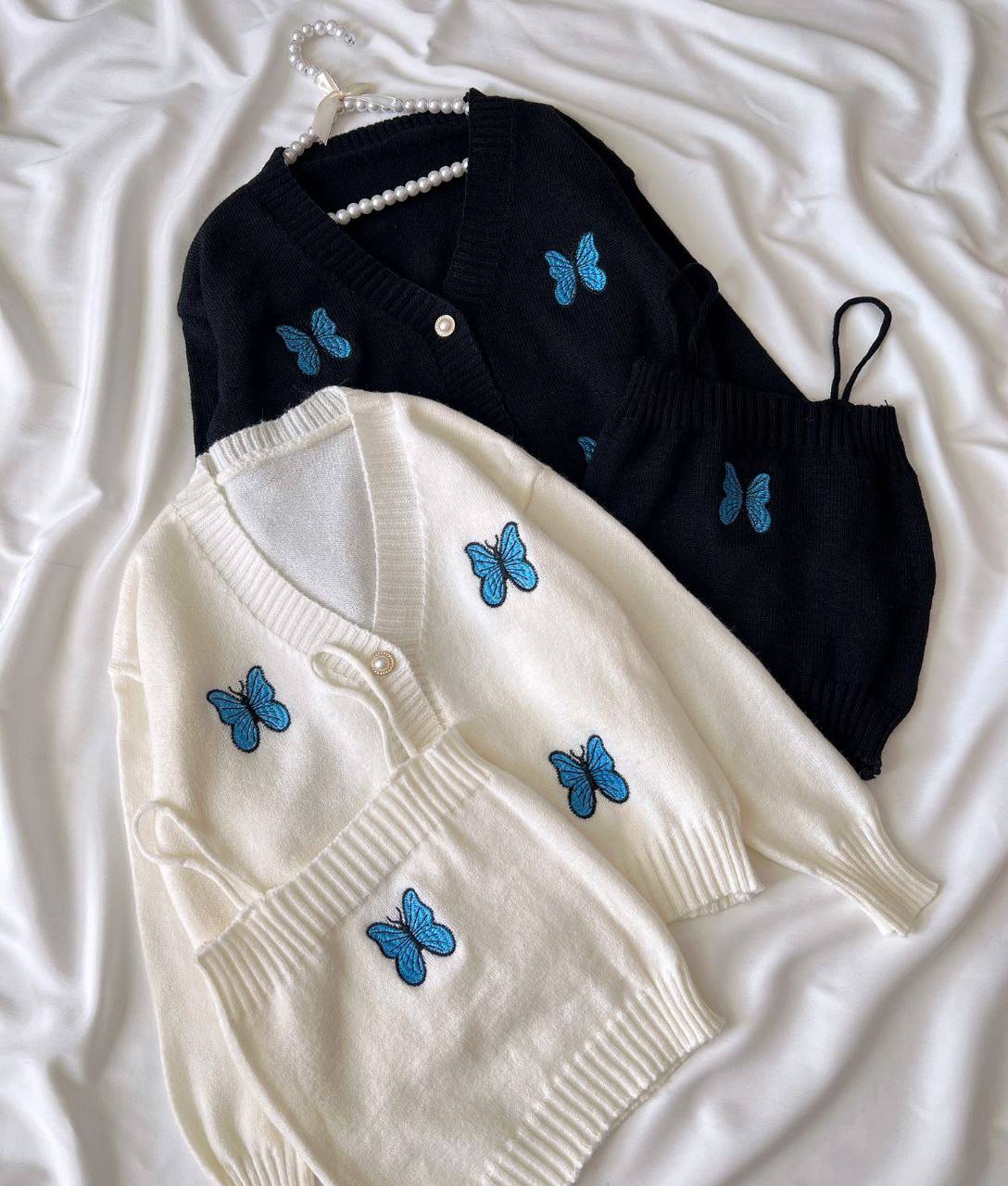 بافت دوتیکه پروانه کد۷۰۶۸